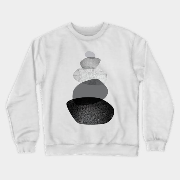 Balancing Stones Crewneck Sweatshirt by UrbanEpiphany